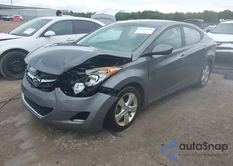 2013 Hyundai Elantra Gls z USA, uszkodzony, nr VIN 5NPDH4AE1DH271797